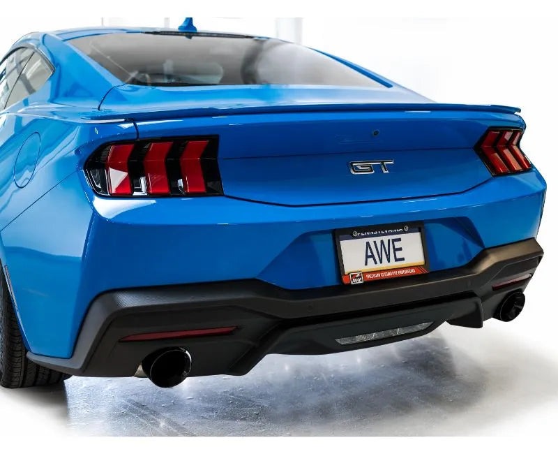 AWE Touring Edition Exhaust for S650 Ford Mustang GT Fastback - Dual Diamond Black Tips (3015-33650)