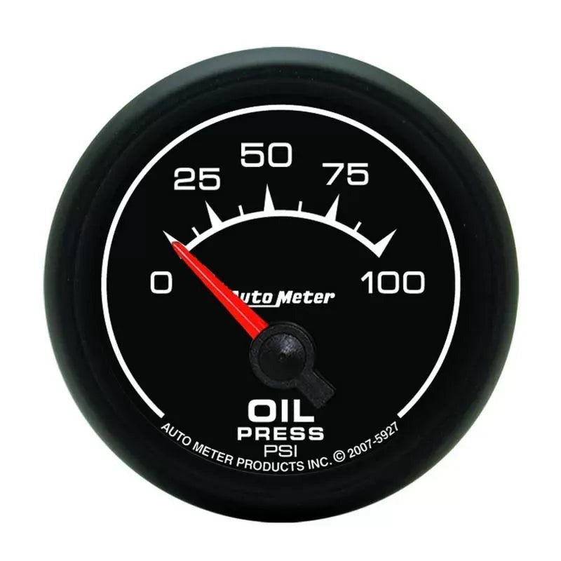 Autometer 2-1/16" 0-100 PSI Oil Pressure Gauge ES | Universal (5927)