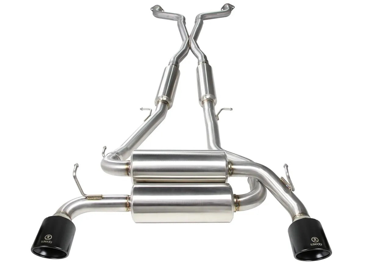 aFe Takeda 2.5" 304 Stainless Steel Cat-Back | 14-16 Infiniti Q60 Coupe 3.7L / 08-13 G37 Coupe 3.7L (49-36103)