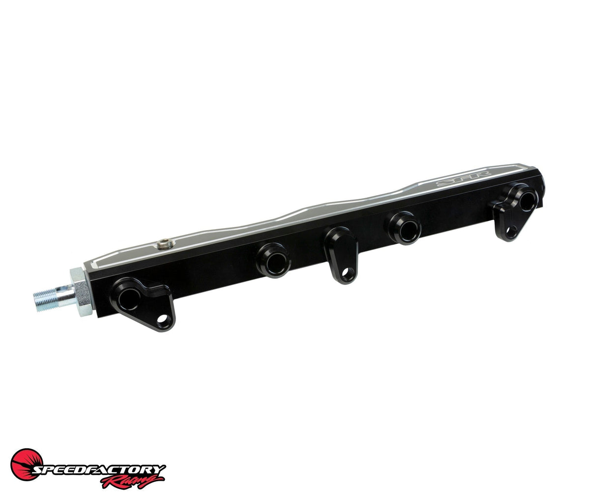 SpeedFactory Racing Billet B-Series 10AN Mega Flow Fuel Rail | 1990-2001 Acura Integra, 1999-2000 Honda Civic Si, and 1997-2000 Honda Civic Type-R (SF-02-801)