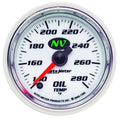 Autometer 2-1/16" 140-280 °F Oil Temperature Gauge NV | Universal (7356)