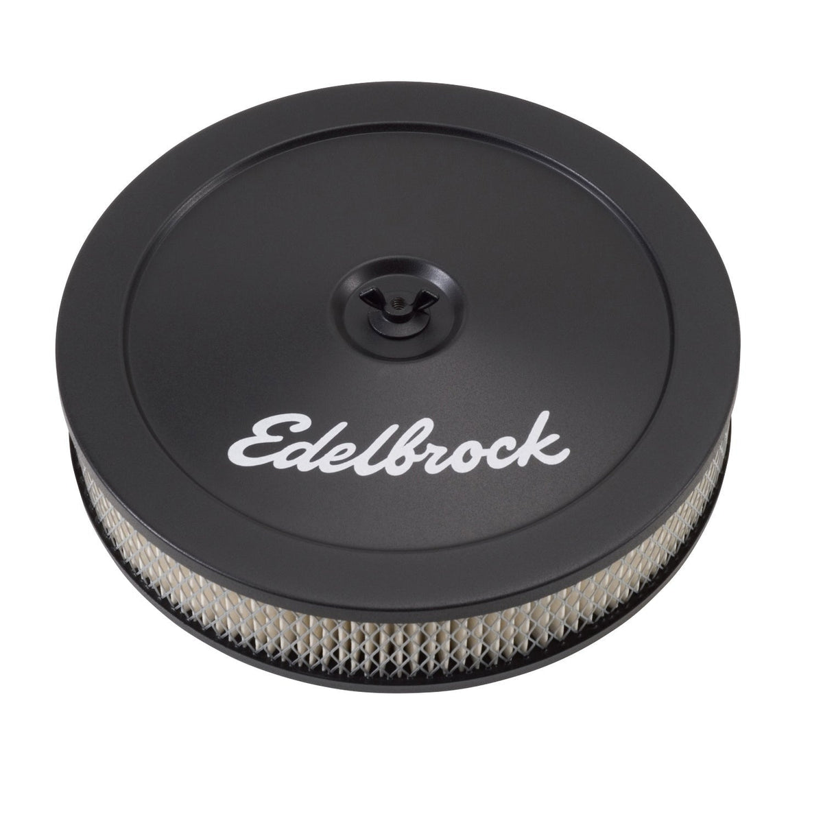 Edelbrock Pro-Flo Black 10" Round Air Cleaner w/ 2" Paper Element (1203)