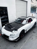 StreetHunter Designs RX-7 V-Mount Hood | 1993-1995 Mazda FD RX-7 (SHD-RX7-HOOD)