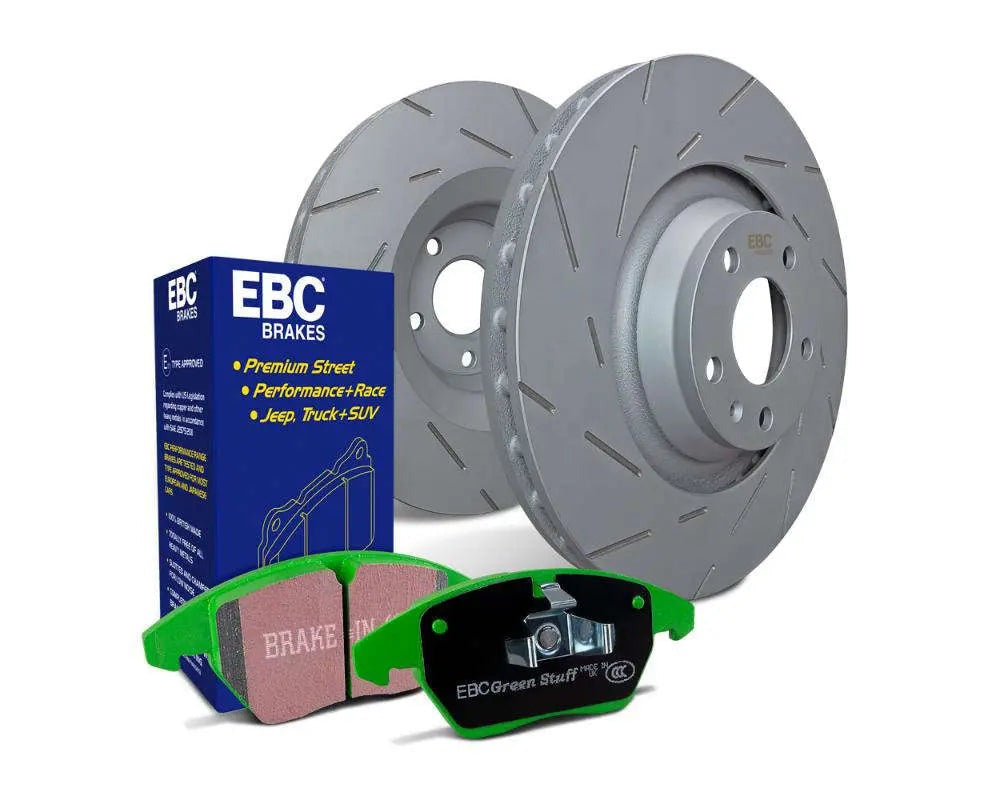 EBC Brakes S2K Greenstuff Pad & USR Rotor Front Kit | 2022-2026 Honda Civic Si (S2KF1969)