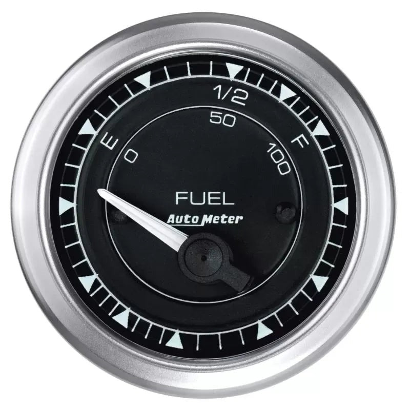 Autometer 2-1/16" 73 E 8-12F Ω Fuel Level Gauge Chrono | Universal (8115)