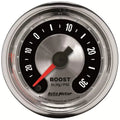 Autometer 2-1/16" 30 IN HG/30 PSI Vacuum/Boost Gauge American Muscle | Universal (1259)