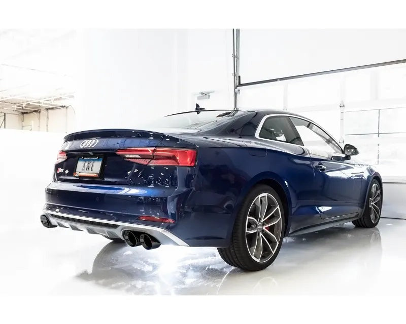 AWE SwitchPath Exhaust for Audi B9 S5 Coupe - Diamond Black 102mm Tips (3025-43042)