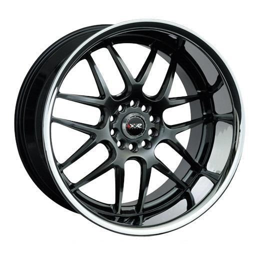 XXR Wheels 526 Chromium Black w/ Chrome Stainless Steel Lip 18x10.5 | 5x114.3/5x120 (52680432N)