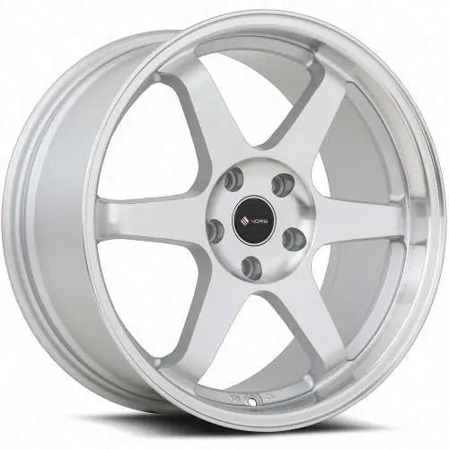 Vors Wheels TR37 Silver w/ Machined Spoke Faces 18x8.5 | 5x112 (TR37188551435SF-512)