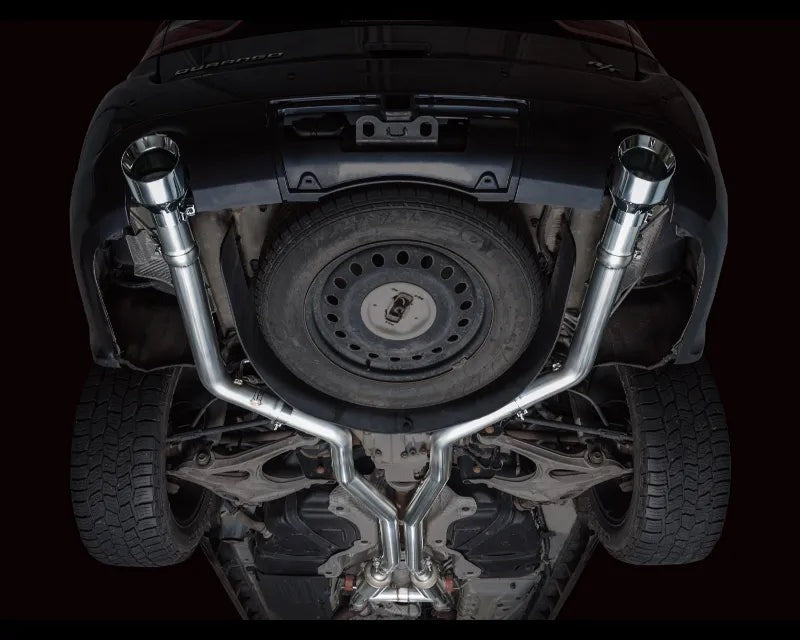 AWE Track Edition Exhaust for Dodge Durango 3.6 / 5.7 - Chrome Silver Tips (3020-32575)