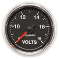 Autometer 2-1/16" 8-18V Voltmeter Gauge GS | Universal (3891)