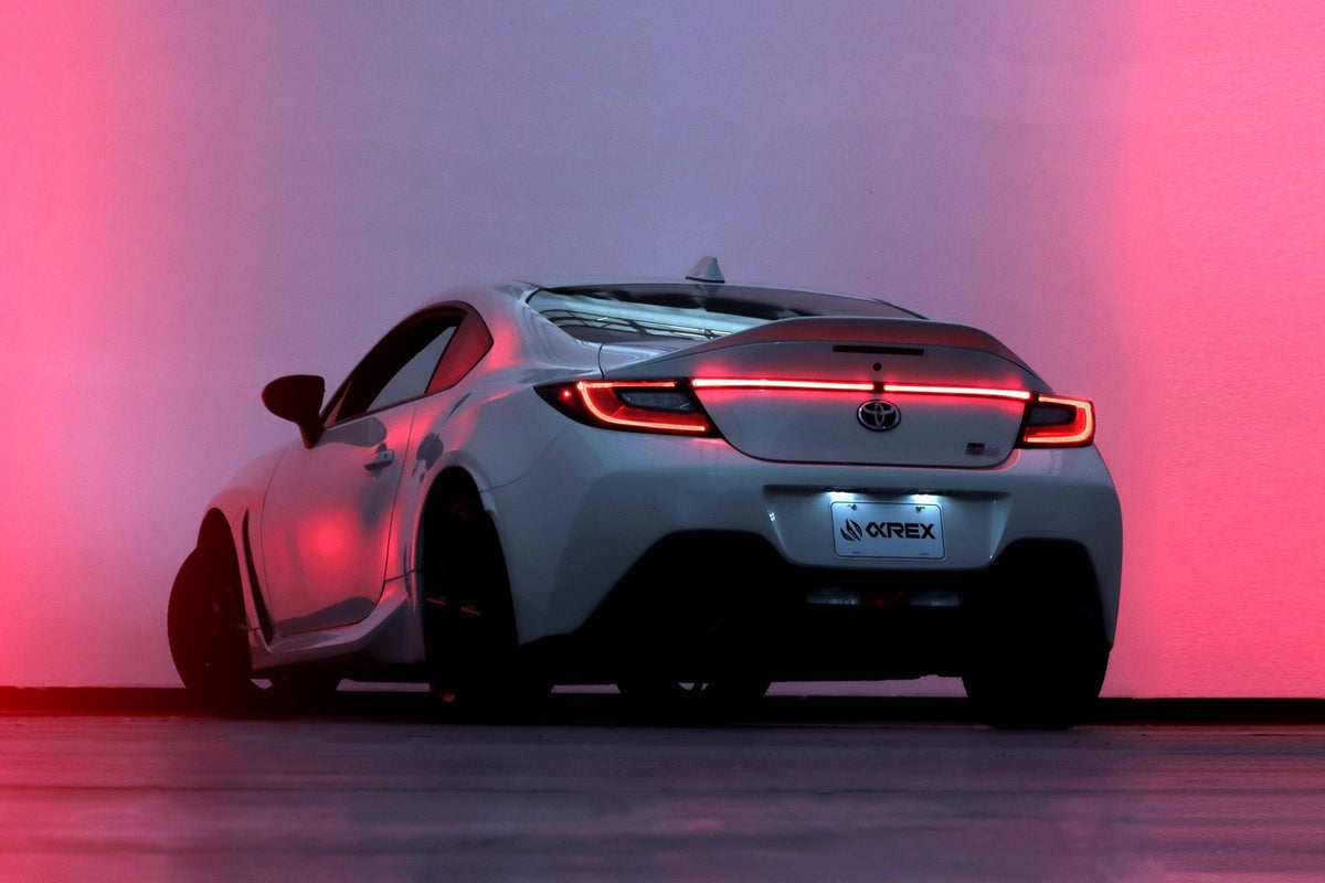 Alpharex LUXX-Series LED Trunk Light - Light Black | 2021+ Toyota GR86 / Subaru BRZ (220010)