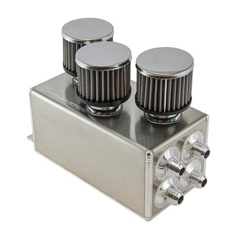 SpeedFactory Racing 3 Filter Oil Catch Can | 1994-2001 Acura Integra, and 1992-2000 Honda Civic (SF-02-031)