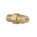 Autometer -4AN MALE TO 1/8" NPT MALE Restrictor Adapter Fitting Steel | Universal (3277)