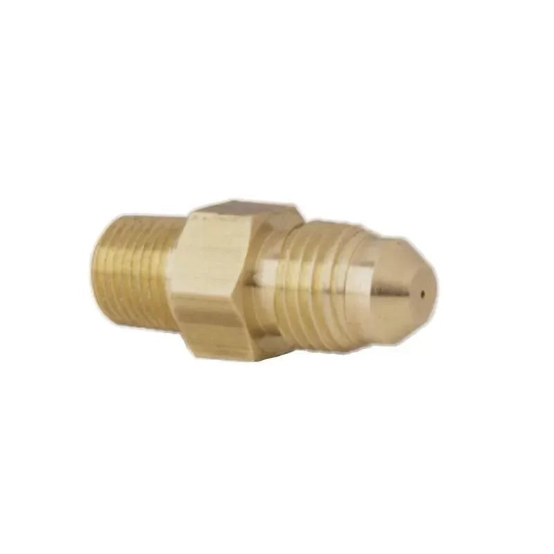 Autometer -4AN MALE TO 1/8" NPT MALE Restrictor Adapter Fitting Steel | Universal (3277)