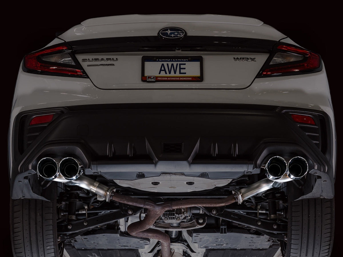 AWE Axleback Exhaust Suite | 2022+ Subaru WRX VB