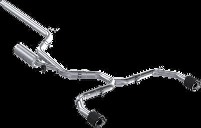 MBRP Stainless Steel 3" Cat-Back - 2.5" Dual Split Exit | 2022 - 2024 VW MK8 Golf GTI (S4617)