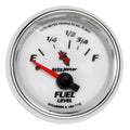 Autometer 2-1/16" 16-158 Ω Fuel Level Gauge C2 | Universal (7118)