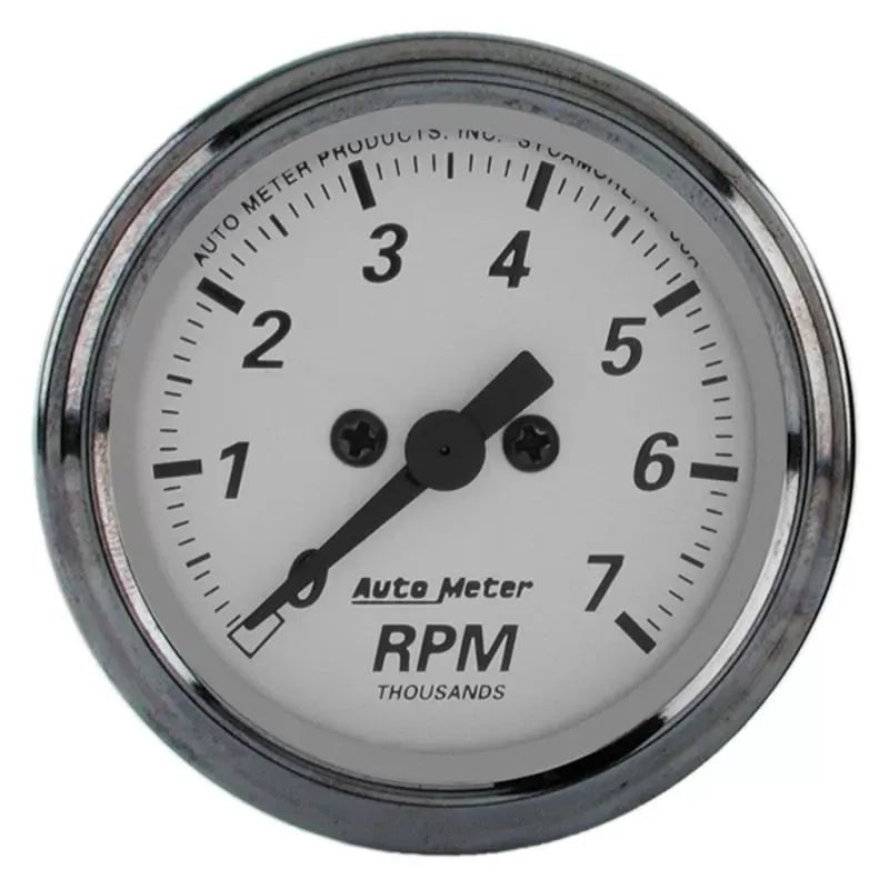 Autometer 2-1/16" 0-7000 RPM Tachometer Gauge American Platinum | Universal (1994)