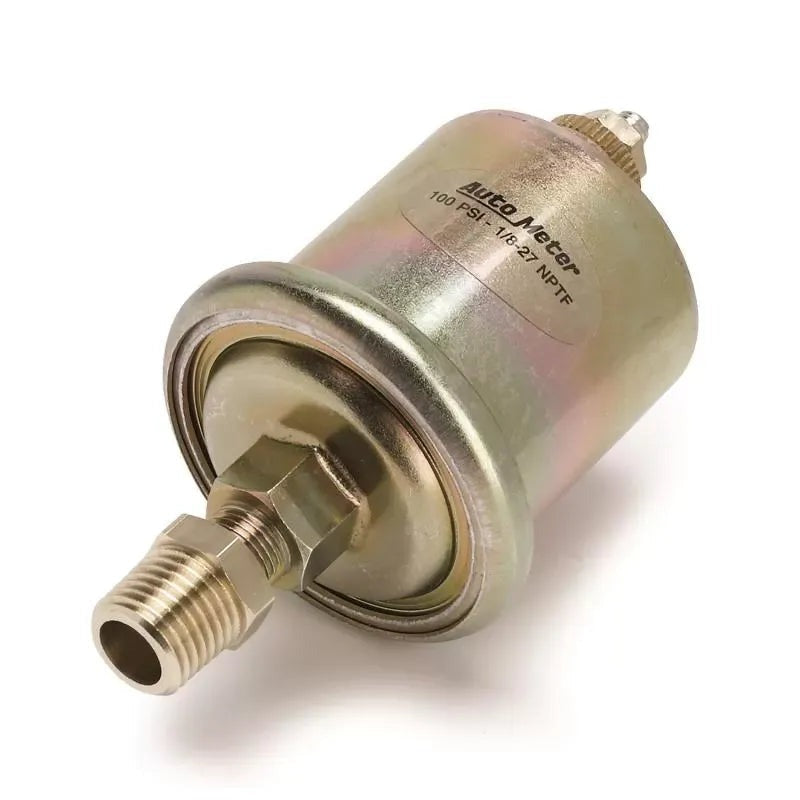 Autometer 1/8" NPT MALE 0-100PSI Oil Pressure Sensor | Universal (990342)