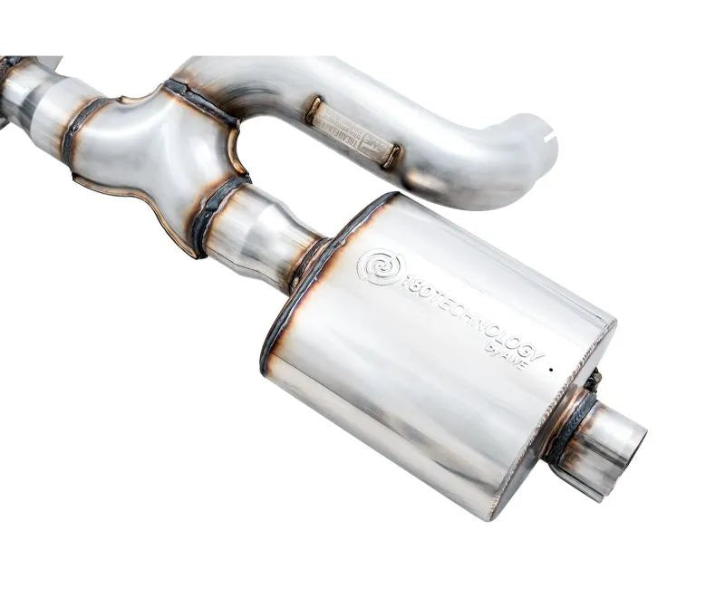 AWE Tread Edition Axleback Dual Exhaust for Jeep JK/JKU 3.6L - Diamond Black Tips (3015-33003)