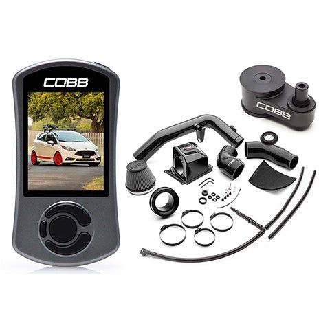 Cobb Tuning Stage 1+ Redline Carbon Fiber Power Package | 2014-2019 Ford Fiesta ST (FOR001FI1P-RED)