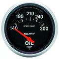 Autometer 2-5/8" 140-300 °F Oil Temperature Gauge SPORT-COMP | Universal (3543)