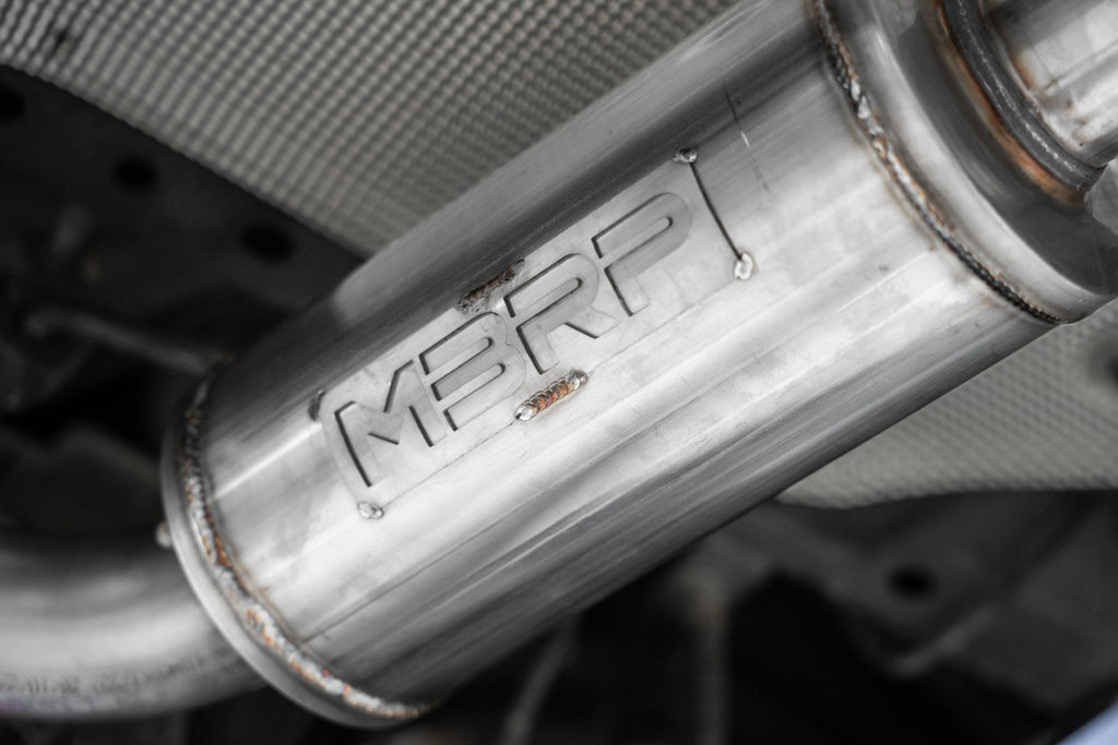 MBRP Stainless Steel 2.5" Axle-Back - Dual Exit | 2019-2024 Mazda 3 Hatchback (S4450)
