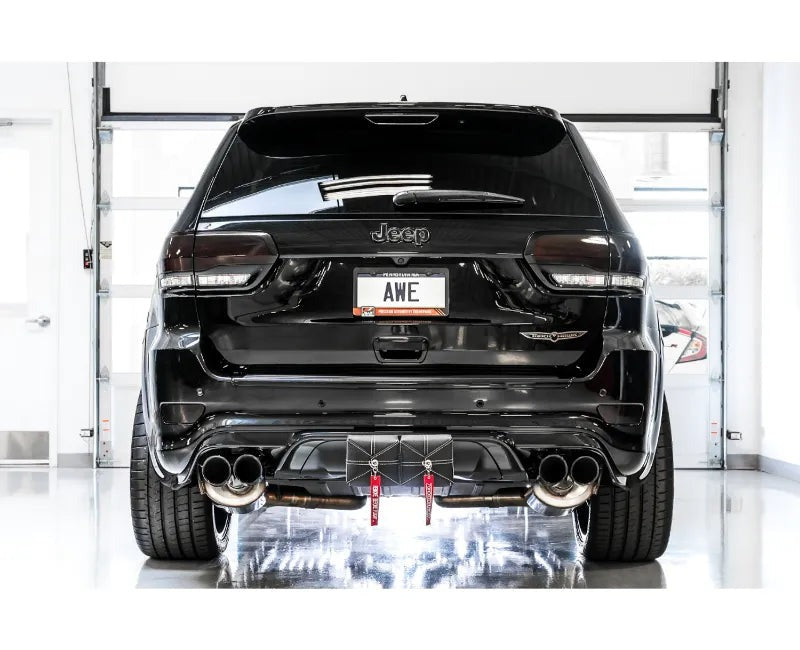 AWE Touring Edition Exhaust for Jeep Grand Cherokee SRT and Trackhawk - for use with stock tips (3015-31017)