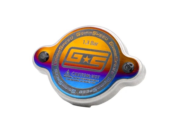 GrimmSpeed Titanium Radiator Cap – 1.3 Bar | Subaru Radiators & Expansion Tanks (GRM.1013.1)