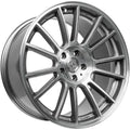 Anovia Kenzo Gunmetal w/ Brushed Spoke Faces 17x9 +35 | 5x100 (ANO0091790510035X)