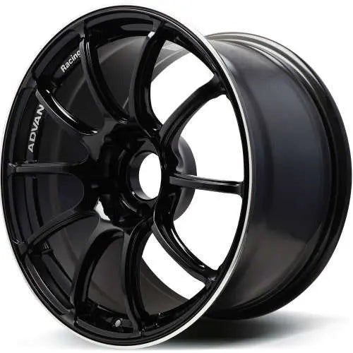 Advan Racing RZII Gloss Black w/ Machined Lip Ring 18x10 | 5x114.3 (YAZ8K25EB)