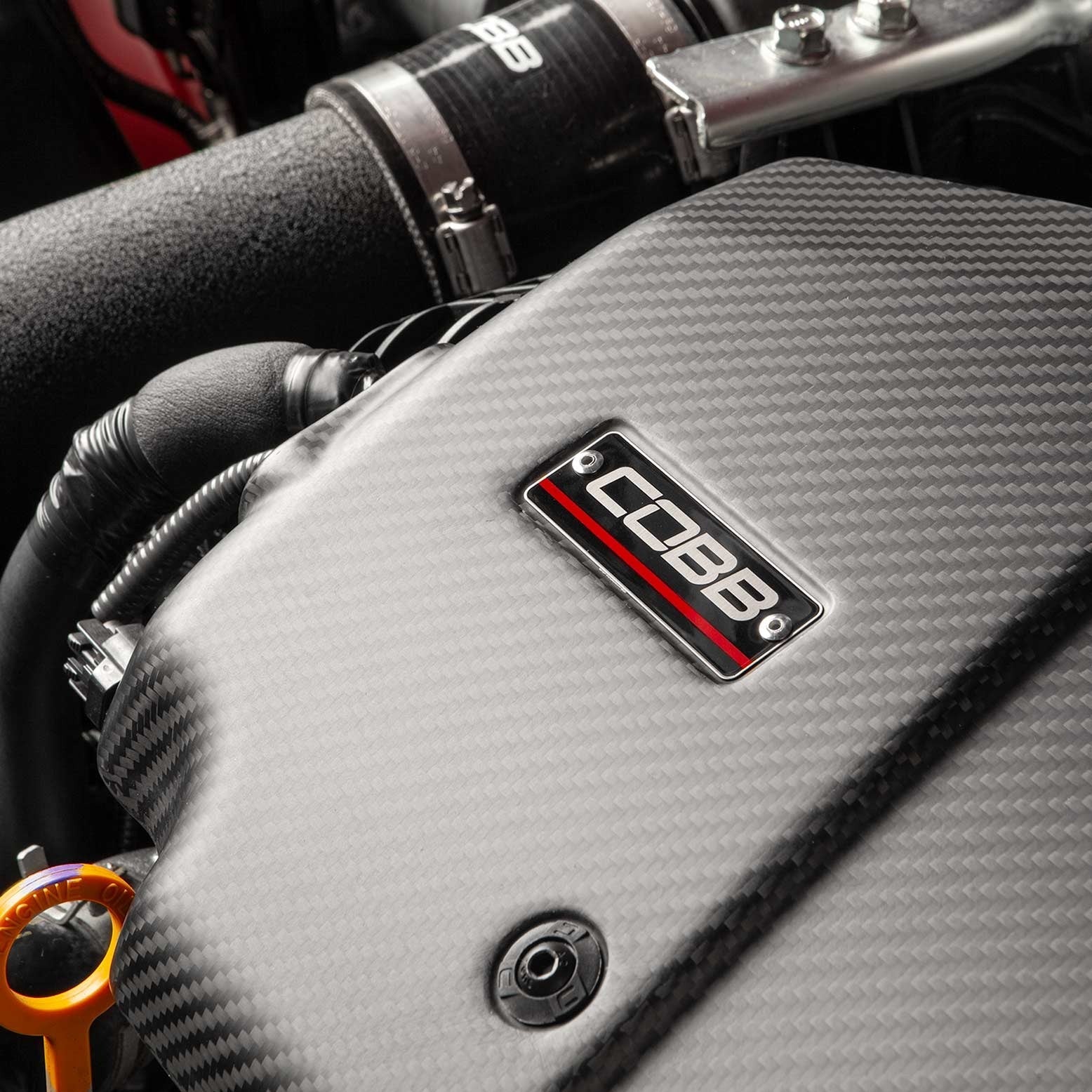 Cobb Tuning Subaru Redline Matte Carbon Fiber Engine Cover | 2022-2025 WRX (446610-RMC)