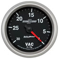 Autometer 2-5/8" 0-30 IN HG Vacuum Gauge SPORT-COMP II | Universal (7684)