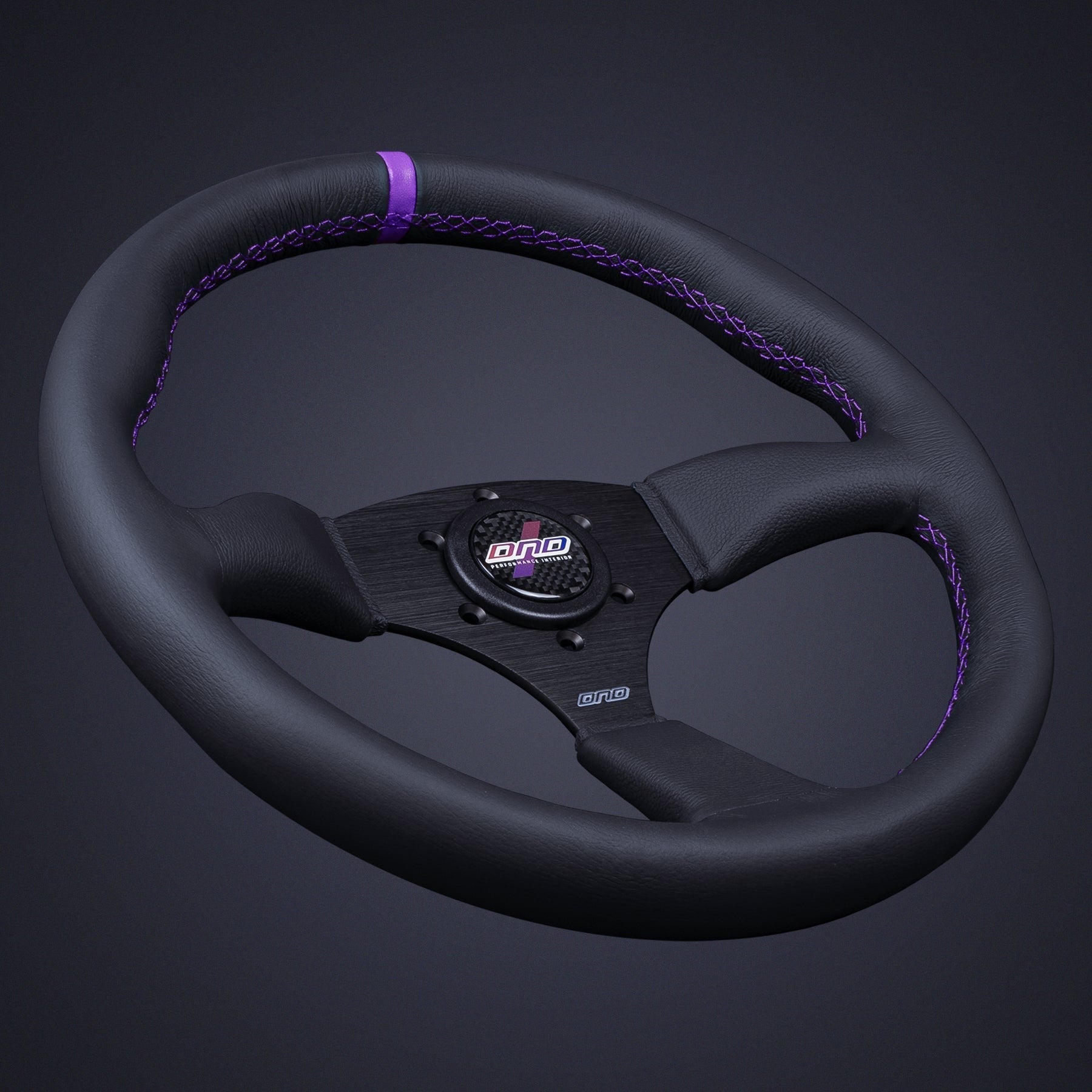 DND Leather Touring Steering Wheel (LTW-GR)
