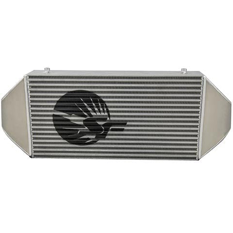 SpeedFactory Racing 1000HP-1200HP Dual Backdoor Front Mount Intercooler - 3" Inlet / 3.5" Outlet (SF-06-088)