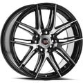 Spec-1 Wheels SP-56 Gloss Black Machined 17x7.5 | 5x108/5x114.3 (SP-5617753242GBM)