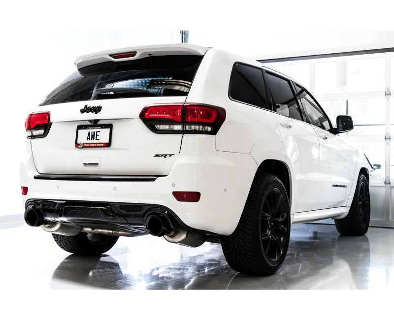 AWE Touring Edition Exhaust for Jeep Grand Cherokee SRT - Chrome Silver Tips (3015-32123)