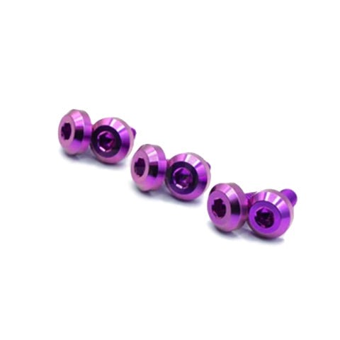 Dress Up Bolts Titanium Hardware Fuel Door Kit | 1993-2002 Toyota Supra (TOY-051-Ti)