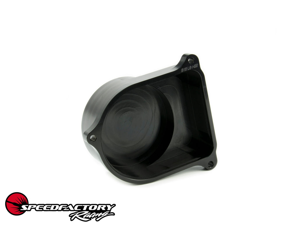 SpeedFactory Racing Billet Distributor Cap Delete | 1994-2001 Acura Integra, 1992-2000 Honda Civic, and 1992-2001 Honda Prelude (SF-02-083)