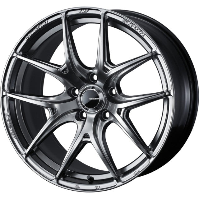 WedsSport SA-01R Platinum Silver Black 18x8.5 | 5x114.3 (74683)