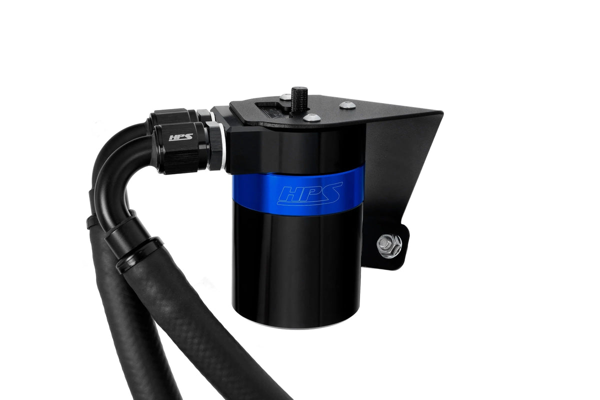 HPS Aluminum Oil Catch Can Kit | 2022+ Subaru BRZ / Toyota GR86 & 2013-2021 BRZ / FR-S / 86 (860-026/030)