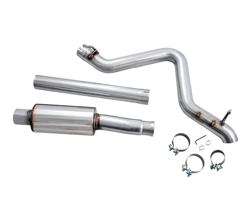 AWE Tread Edition Catback Single-Side Exhaust for Jeep JT 3.6L - Diamond Black Tip (3015-23103)