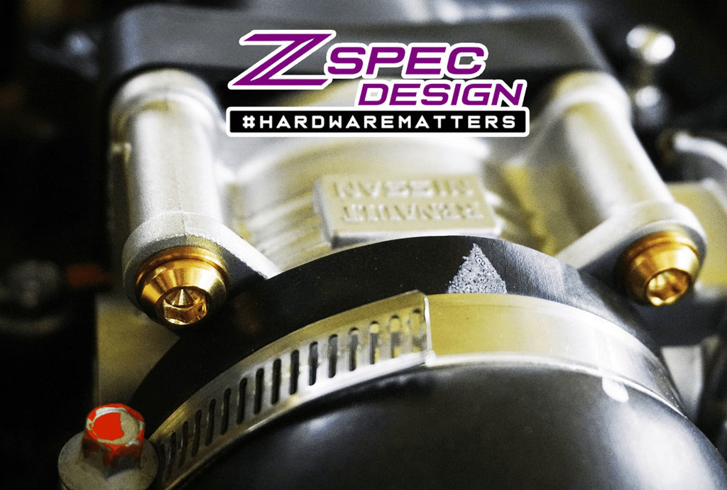 ZSPEC Throttle Bodies Grade-5 Titanium Fastener Kit | 2023+ Nissan Z (00843612141521)