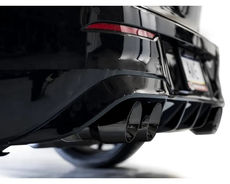 AWE Track Edition Exhaust for Volkswagen MK8 Golf R - Diamond Black Tips (3020-43658)