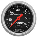 Autometer 2-1/16" 0-60 PSI Boost Gauge SPORT-COMP | Universal (3305)
