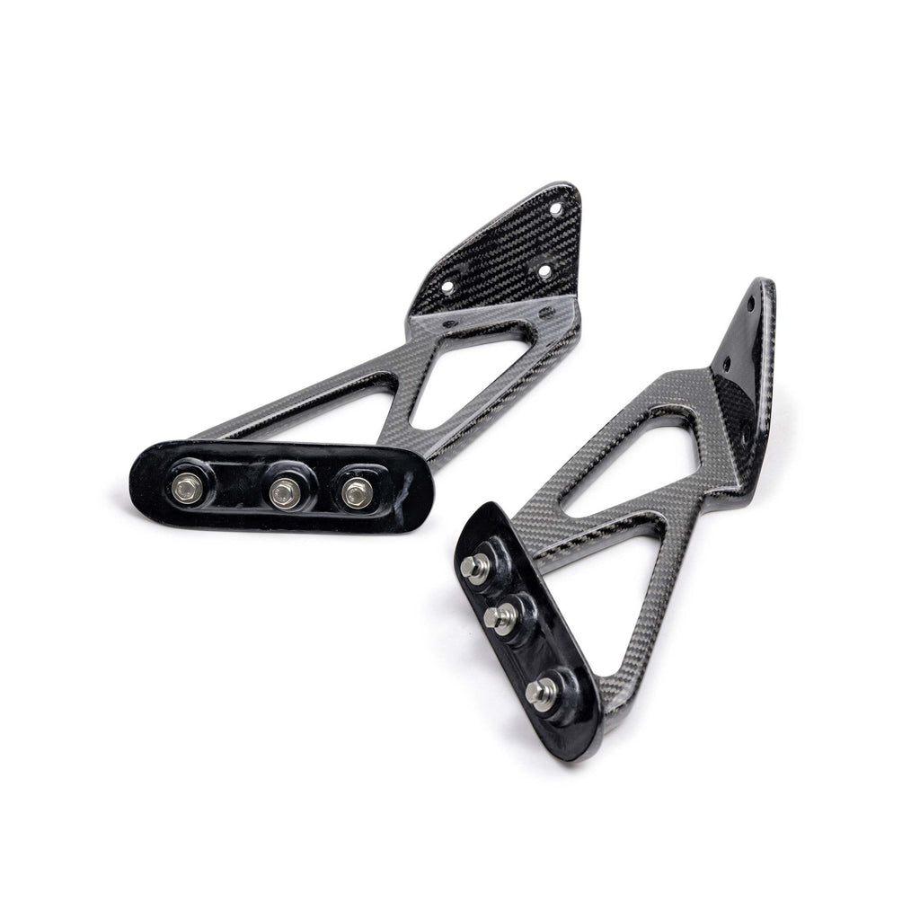 Seibon Carbon OEM-Style Carbon Fiber Rear Spoiler Mounting Bracket | 2023+ Honda Civic Type R (SMB23HDCVR)