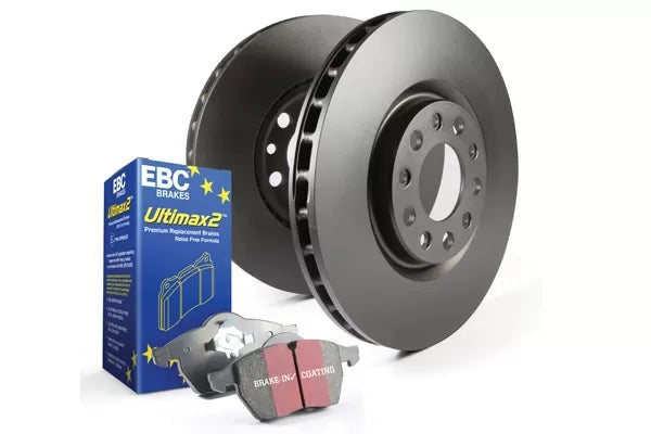 EBC Brakes S1K Ultimax Pad & Plain Rotor Rear Kit | 2016+ Honda Civic Non-Si (S1KR1739)
