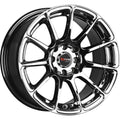 Drag Wheels DR66 PVD Chrome 15x7.5 | 4x100/4x114.3 (DR661575041073VC)