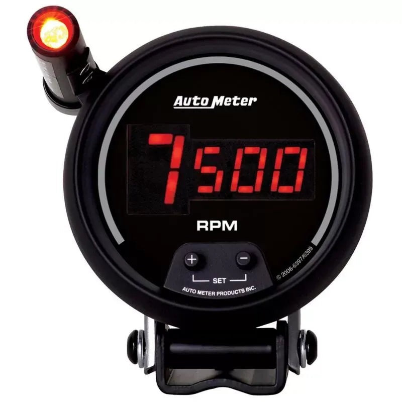 Autometer 3-3/4" 0-10000 RPM Pedestal Tachometer Gauge SPORT-COMP Digital | Universal (6399)